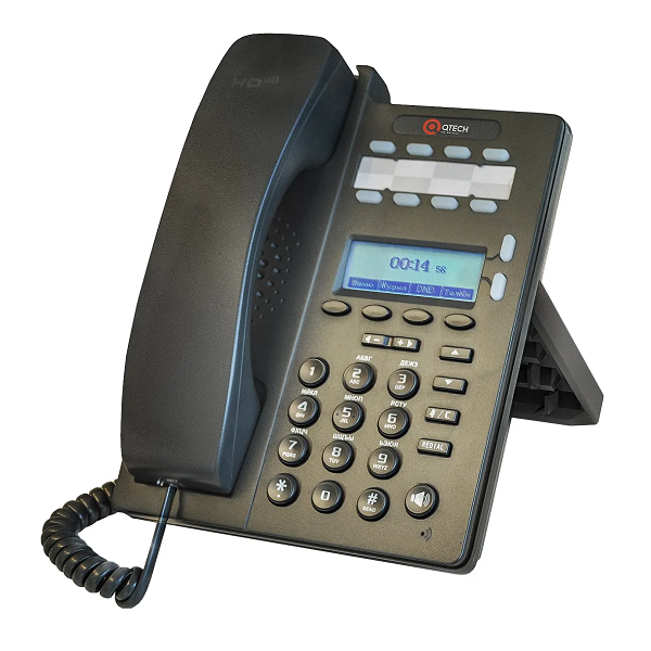 VoIP телефон Qtech QVP-100, 2 линии SIP, 33 клавиши