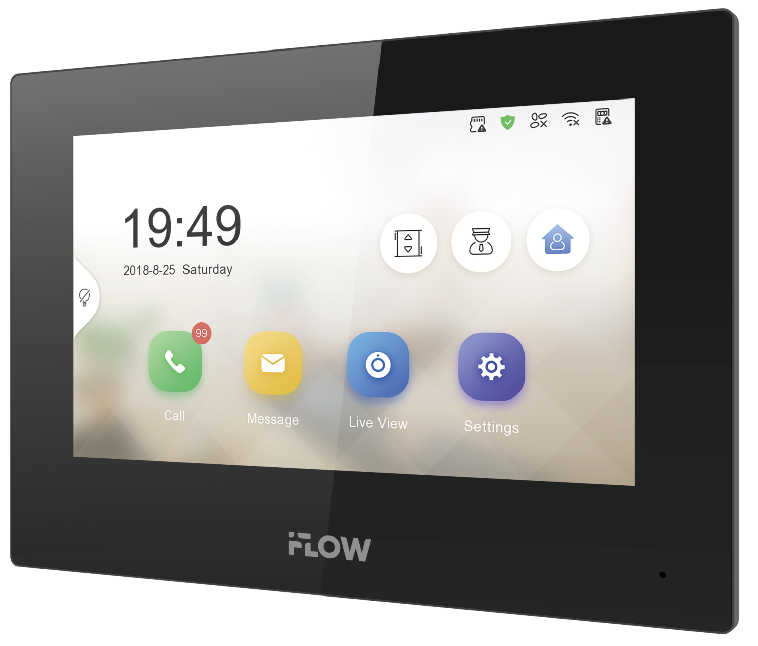 IP видеодомофон iFLOW F-VI-3242IPE1 7“