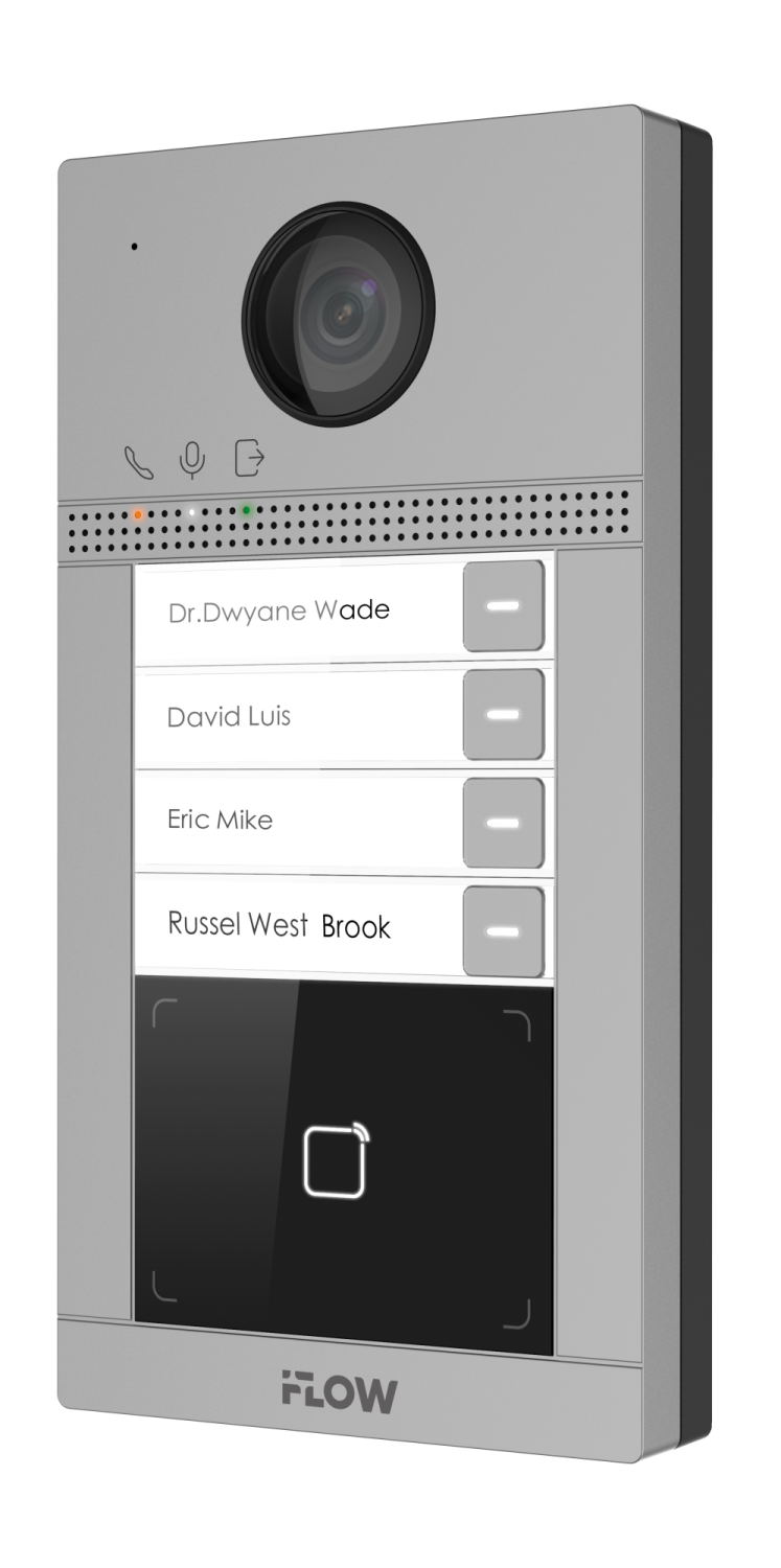 IP вызывная панель iFLOW F-VI-1407ISMCWE1 с ИК-подсветкой и Wi-Fi 2Мп