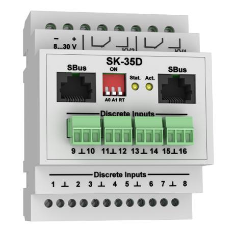 Модуль контроля дискретных входов SK-35D