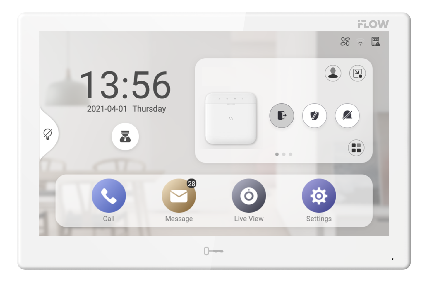 IP видеодомофон iFLOW F-VI-3561IPWE1 10“ ОС Android 10.0