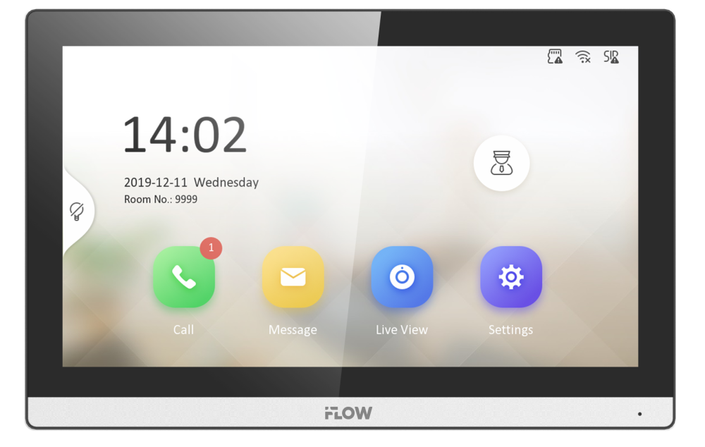 IP видеодомофон iFLOW F-VI-3445IPE1 7“