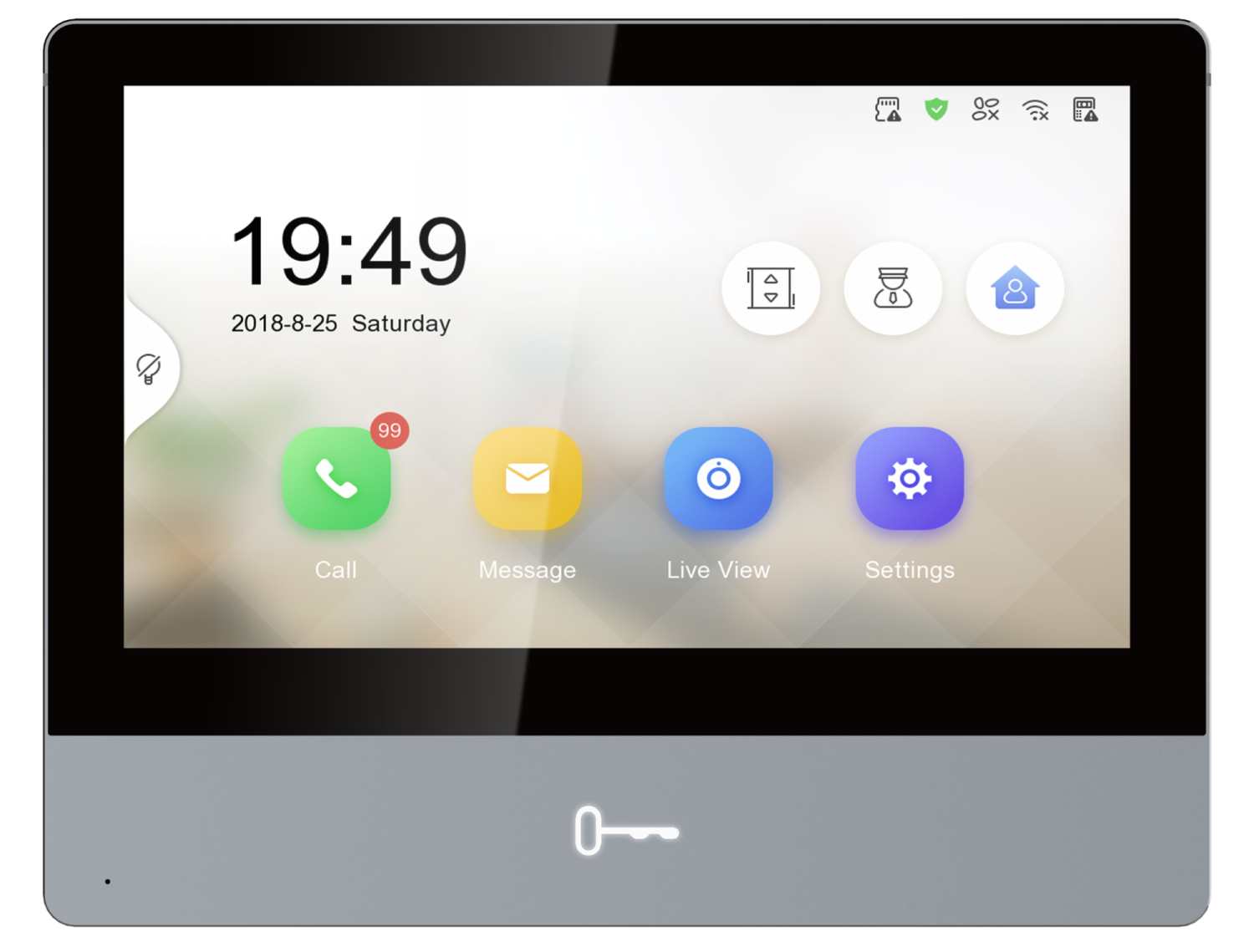 IP видеодомофон iFLOW F-VI-3545ISE1 7“